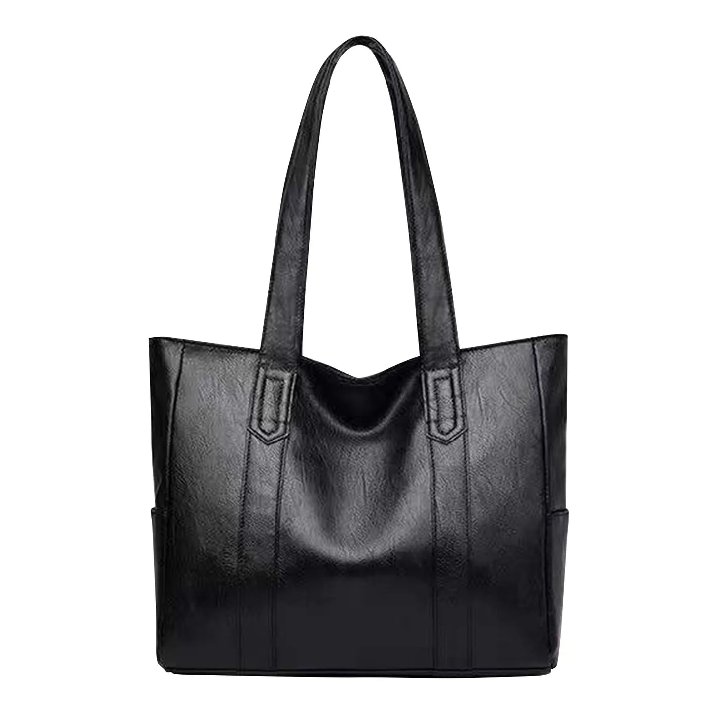 Classic PU Leather Bucket Bag