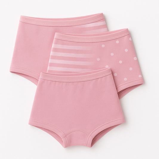 Multipack Girls Cotton Boy Shorts/Underwear